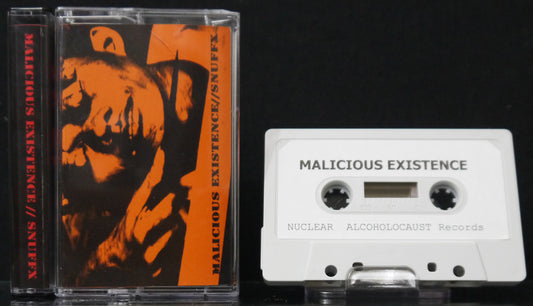 MALICIOUS EXISTENCE / SNUFFX - Split Tape