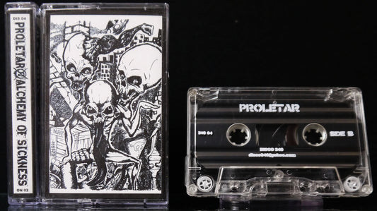PROLETAR / ALCHEMY OF SICKNESS - Split Tape