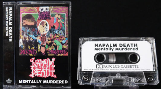 NAPALM DEATH - Mentally Murdered/Mass Appeal Madness MC Tape