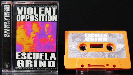 VIOLENT OPPOSITION / ESCUELA GRIND - Split Tape