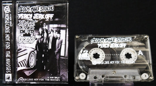 SEDEM MINUT STRACHU / PERCY JERK OFF / JHONNY DEPP IS DEAD / PISSDEADS - 4 Way Split Tape