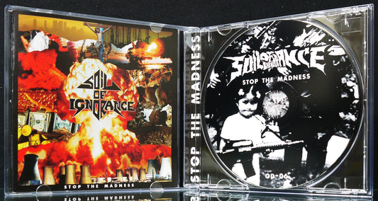 SOIL OF IGNORANCE - Stop The Madness CD