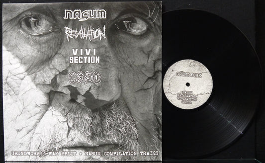 NASUM / RETALIATION / VIVISECTION / CSSO - 4 Way Split 12"