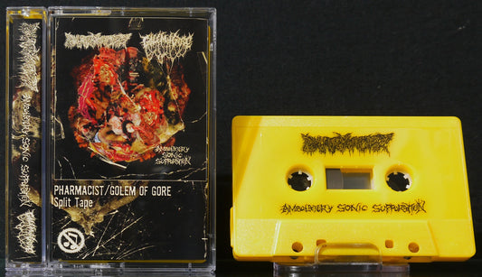 PHARMACIST / GOLEM OF GORE - Split Tape