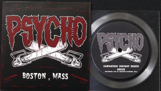 PSYCHO / NOISE NIHILIST - Split 5" Lathecut Square