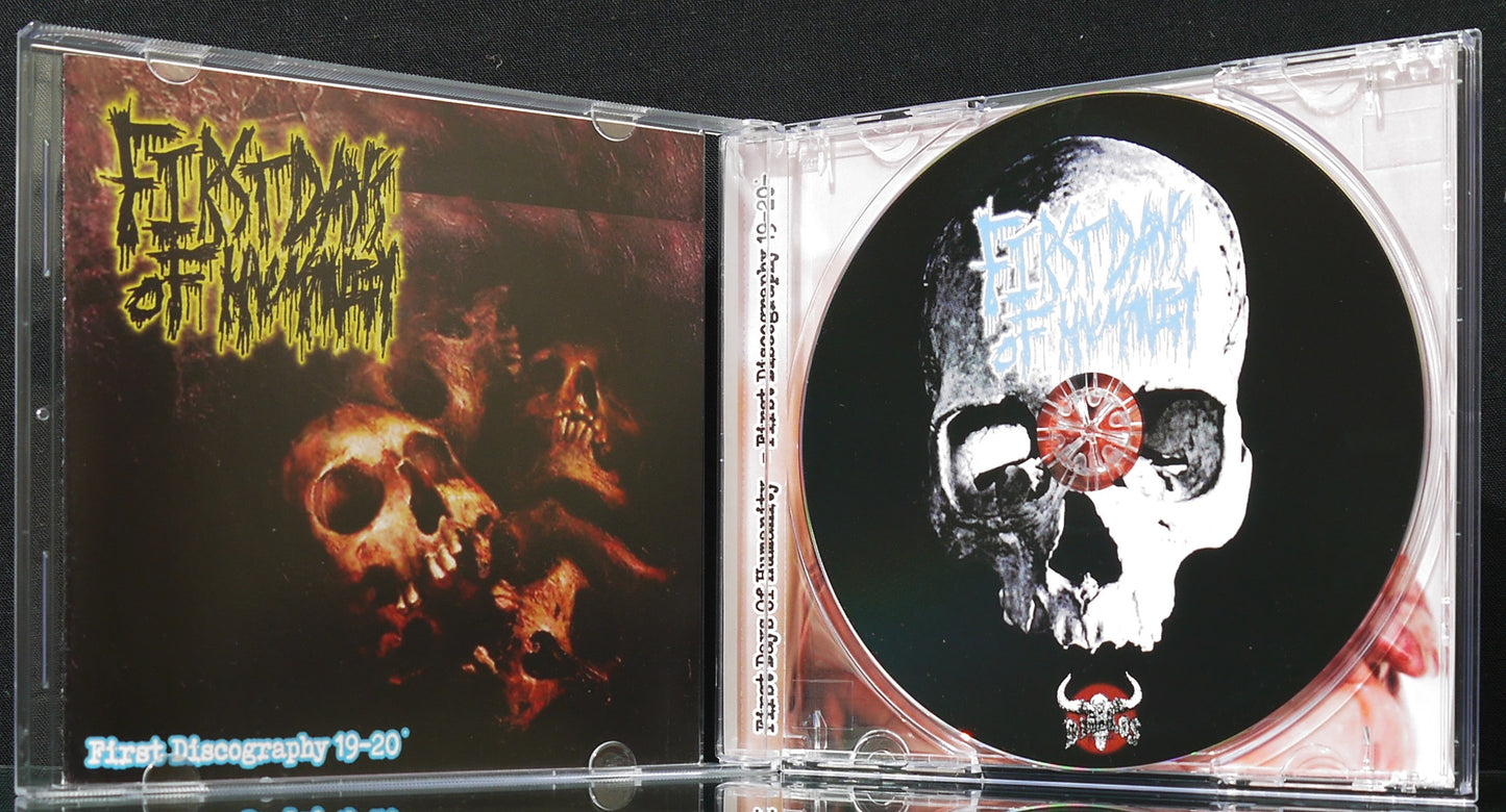 FIRST DAYS OF HUMANITY - First Discography 19-20' CD