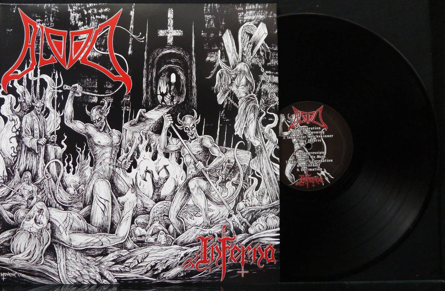 BLOOD - Inferno 12"+CD