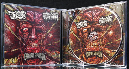 PULMONARY FIBROSIS / ENTRENCHED INGURGITATION / BRAIN SPASM - 3 Way Split CD