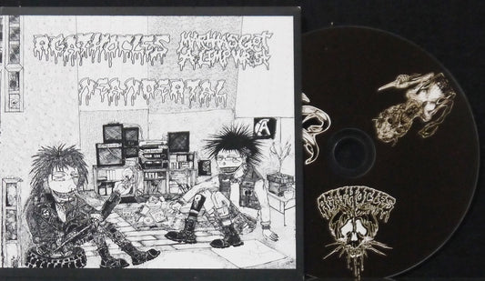 AGATHOCLES / MARTHA'S GOT A LIMP WRIST / NEANDERTHAL - 3 Way Split CD