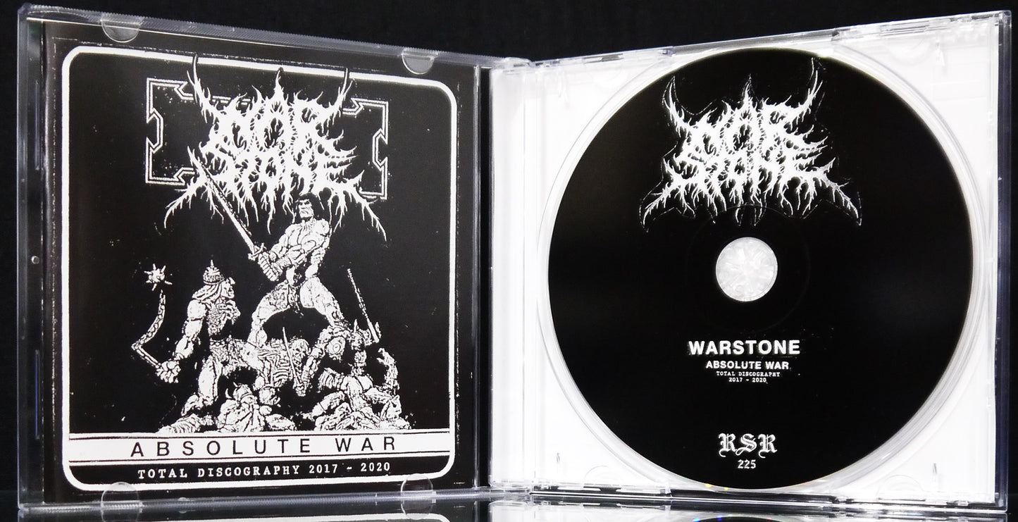 WARSTONE - ABSOLUTE WAR: Total Discography 2017 - 2020 CD