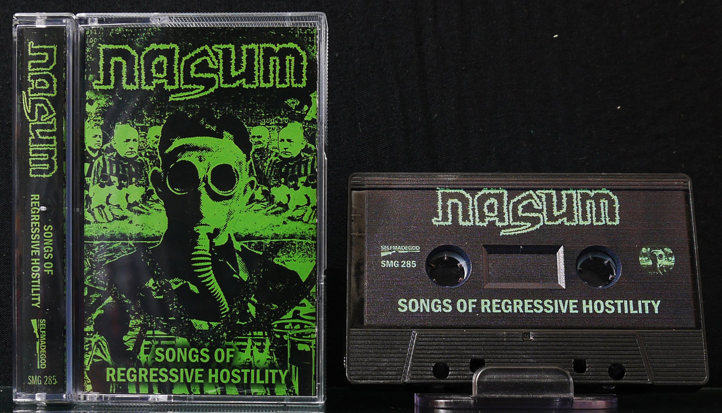 NASUM - Songs Of Regressive Hostility MC Tape