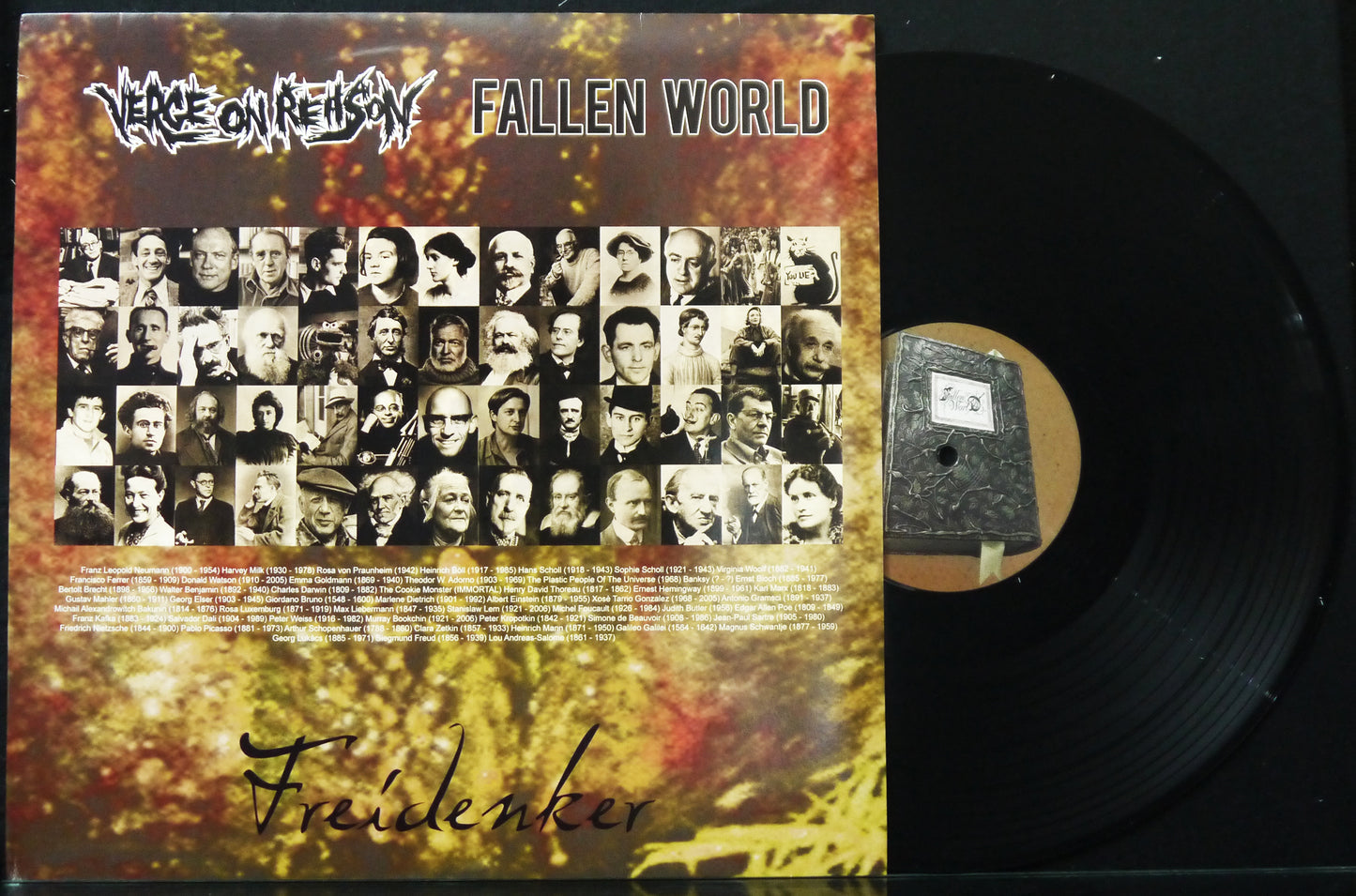 VERGE ON REASON / FALLEN WORLD - Split 12"