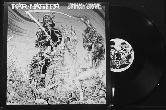 UNHOLY GRAVE / WAR MASTER - Split 12"