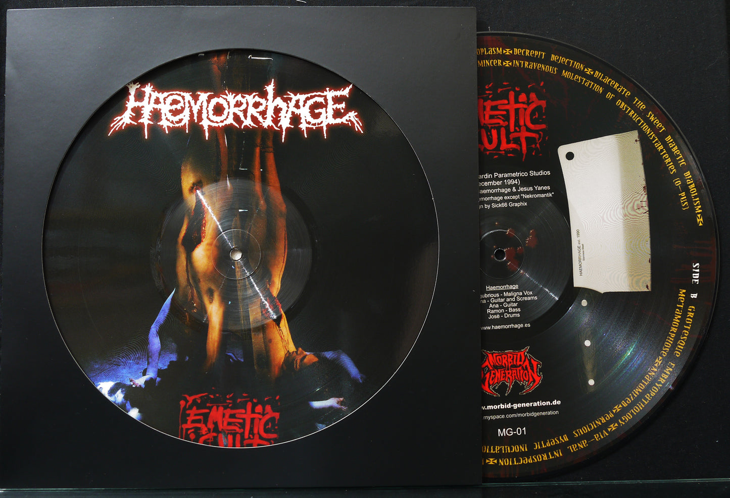 HAEMORRHAGE - Emetic Cult 12" Picture