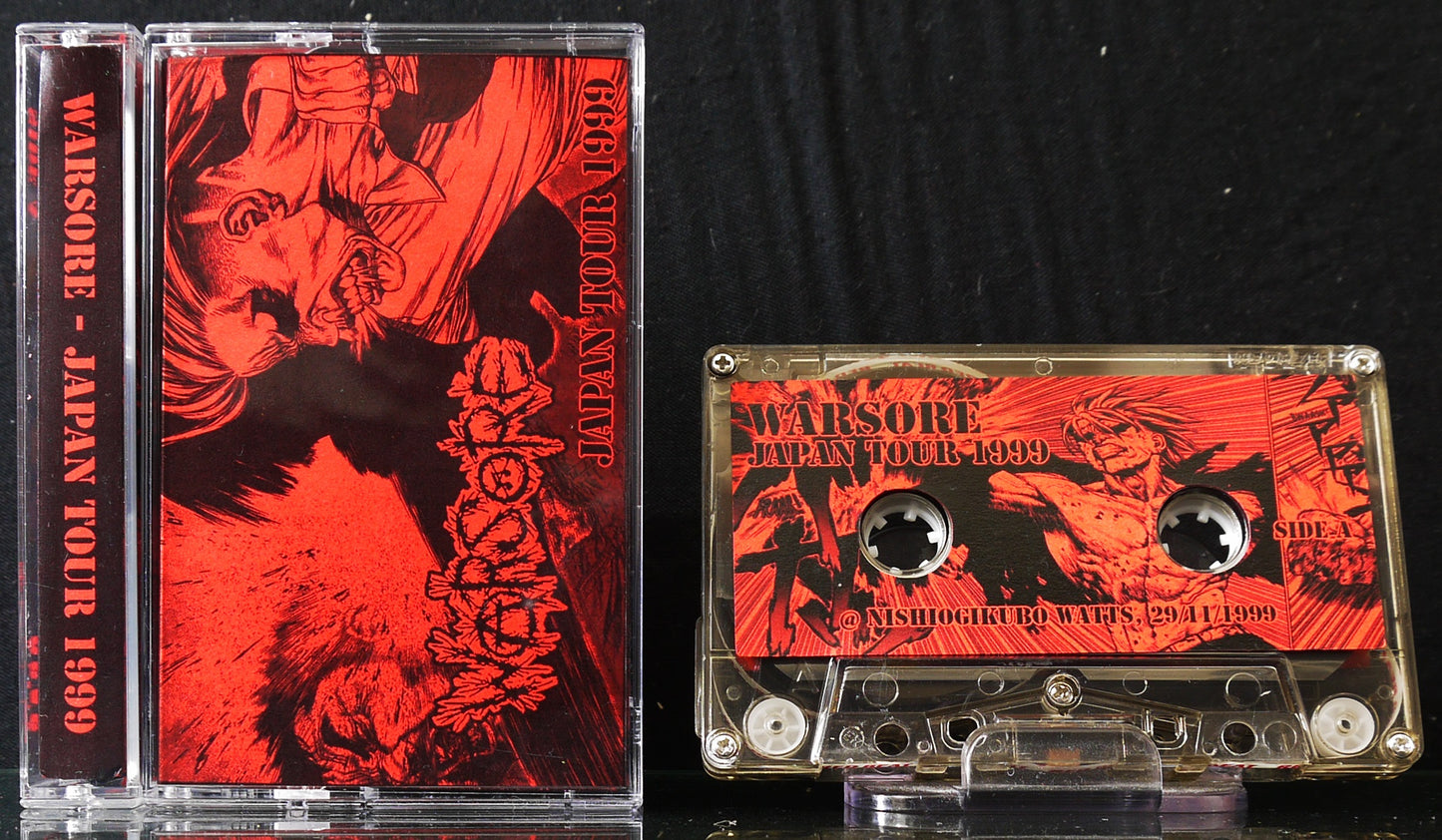 WARSORE - Japan Tour 1999 MC Tape (Bootleg)
