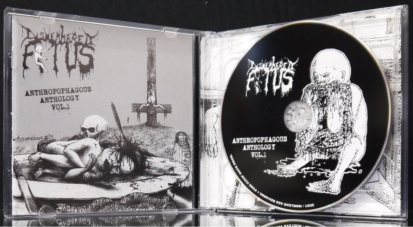 DISMEMBERED FETUS - Anthropophagus Anthology 2xCD