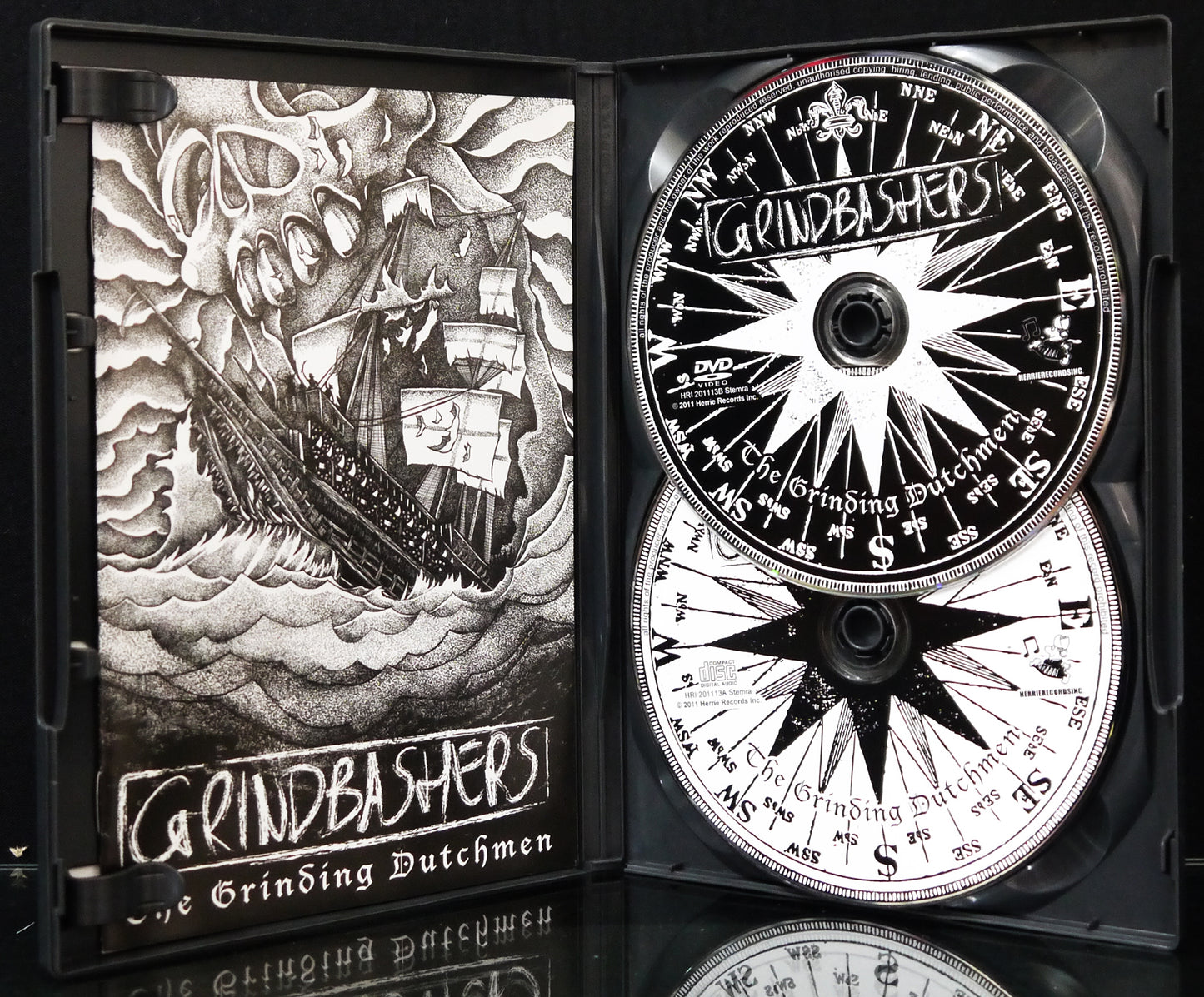 GRINDBASHERS - The Grinding Dutchmen CD+DVD