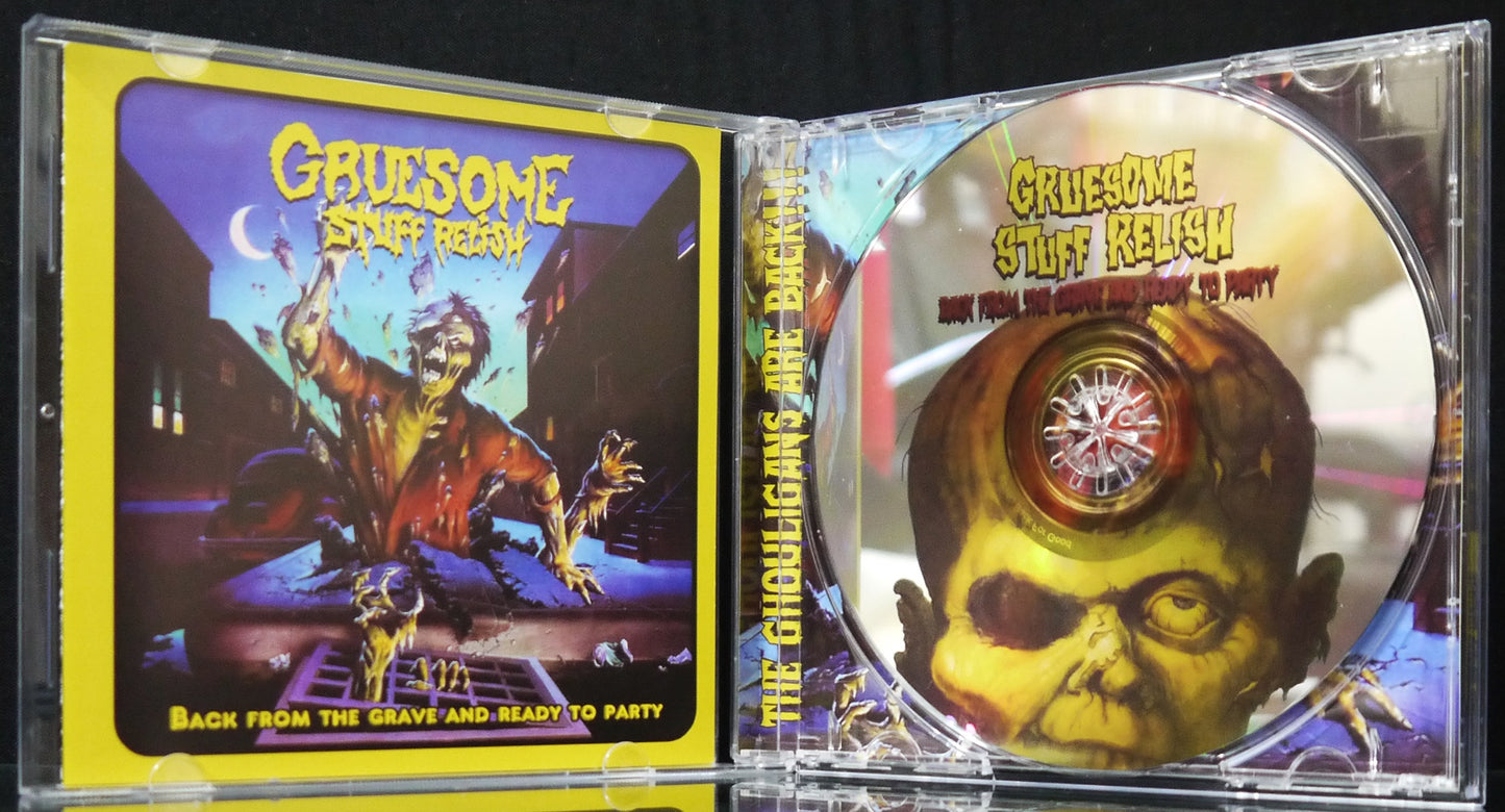 GRUESOME STUFF RELISH - Back From The Grave And Ready To Party CD