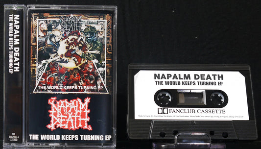 NAPALM DEATH - The World Keep's Turning EP/Suffer The Children MC Tape (bootleg)