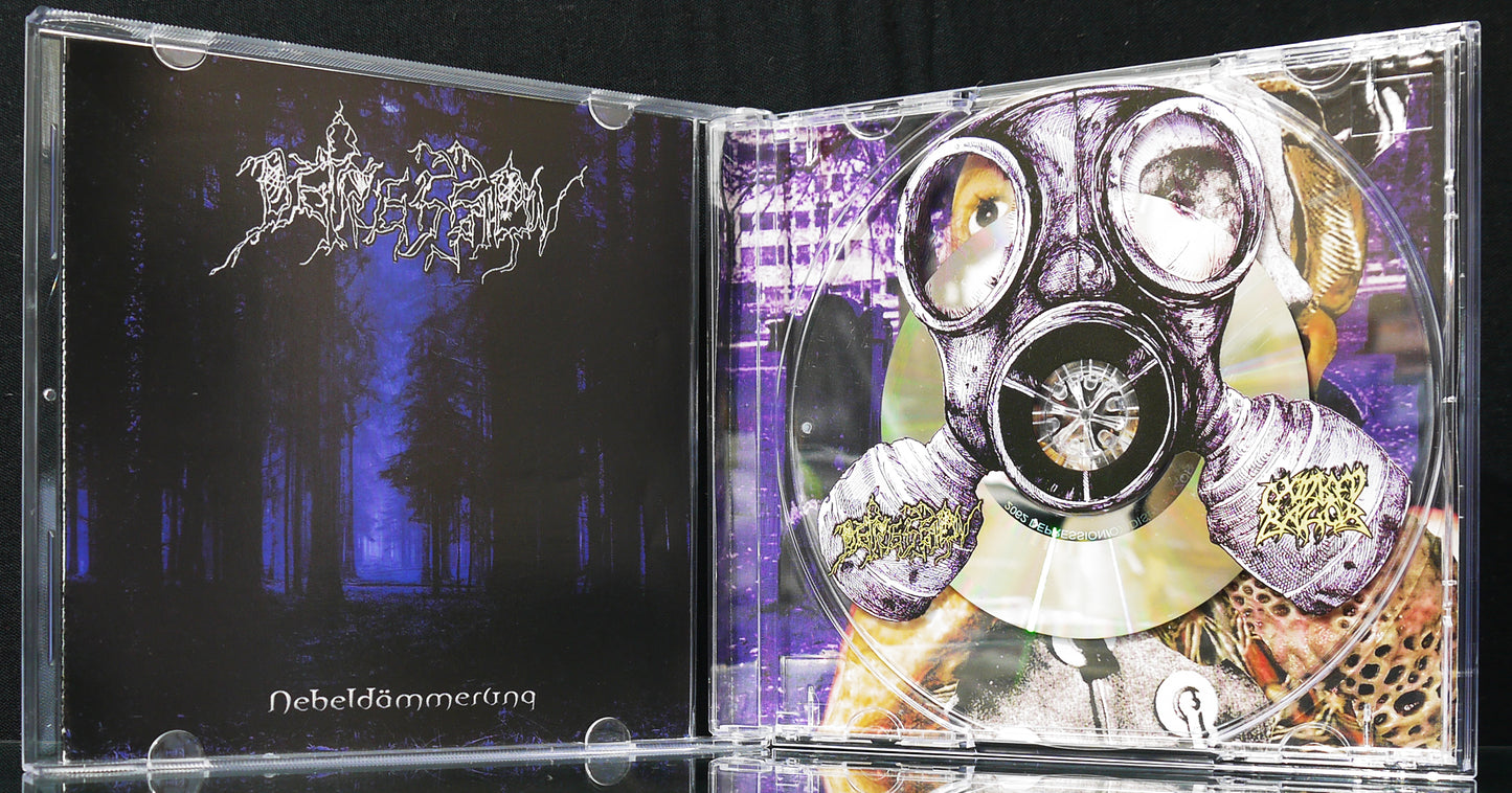 DEPRESSION / OXIDISED RAZOR - Split CD