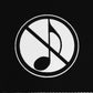 ANTI-MUSIC SYMBOL - Patch (variant I)