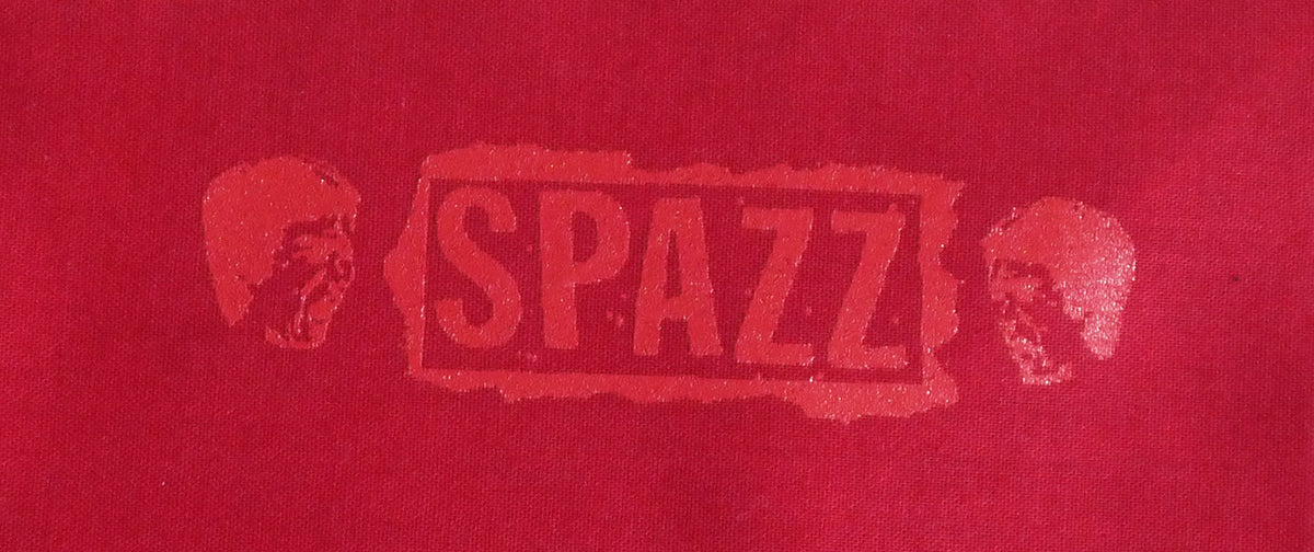 Spaz Sticker SPAZZ - Logo Patch – grindfather.prod