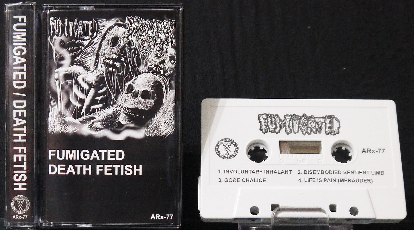FUMIGATED / DEATH FETISH - Split Tape