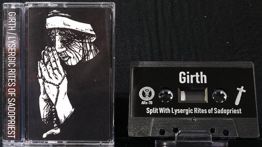 GIRTH / LYSERGIC RITES OF SADOPRIEST - Split Tape