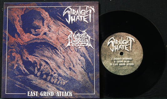 STRAIGHT HATE / NUCLEAR HOLOCAUST - Split 7"