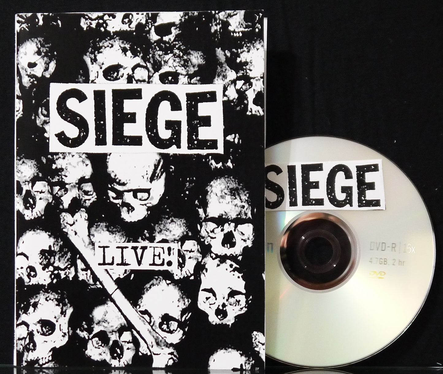 SIEGE - Studio Live - Live at Middle East Cafe Cambrige MA 1992 DVD-R