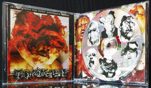 PATHOLOGIST - Re-regurgitation over fuckin' pathological splatter CD