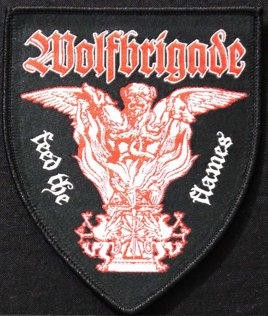 WOLFBRIGADE - Feed The Flames Woven Patch