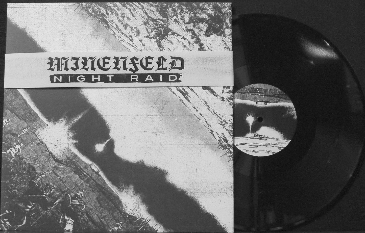 MINENFELD - Night Raid 12" S/Sided Etched