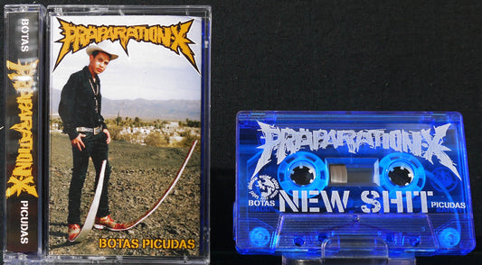 PRAPARATION-X - Botas Picudas MC Tape