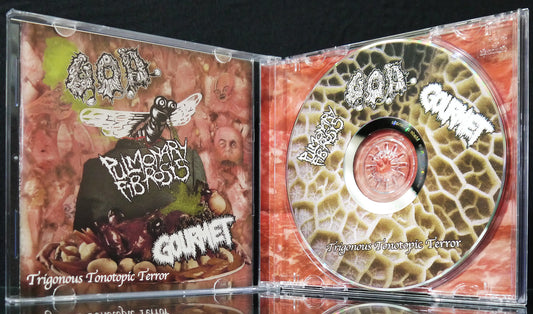 G.O.D. / PULMONARY FIBROSIS / GOURMET - 3 Way SplitCD