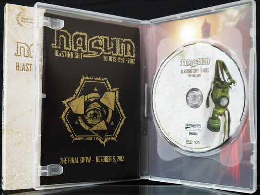 NASUM - Blasting Shit To Bits - The Final Show DVD