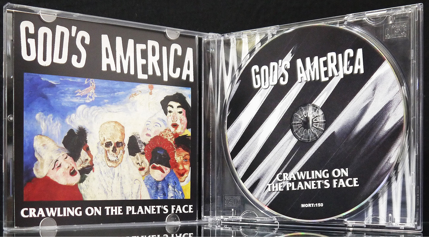 GOD'S AMERICA - Crawling On The Planet's Face CD