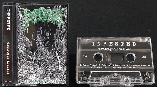 INFESTED - Grotesque Remains MC Tape