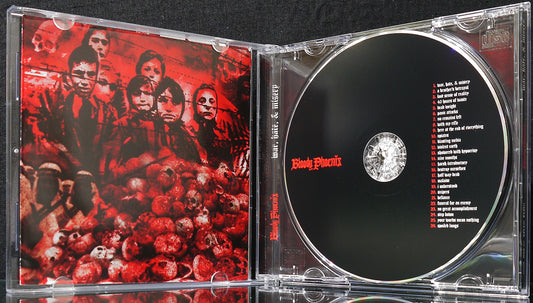 BLOODY PHOENIX - War, Hate, & Misery CD