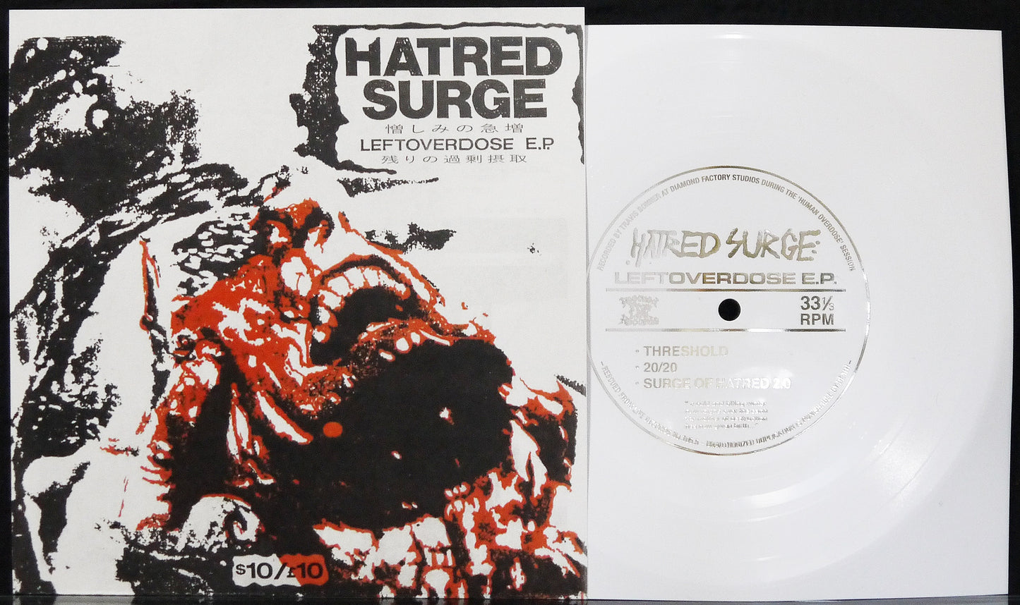 HATRED SURGE - Leftoverdose E.P. 7"Flexi
