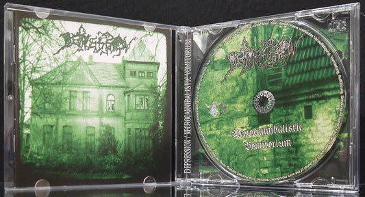 DEPRESSION / NECROCANNIBALISTIC VOMITORIUM - Split CD