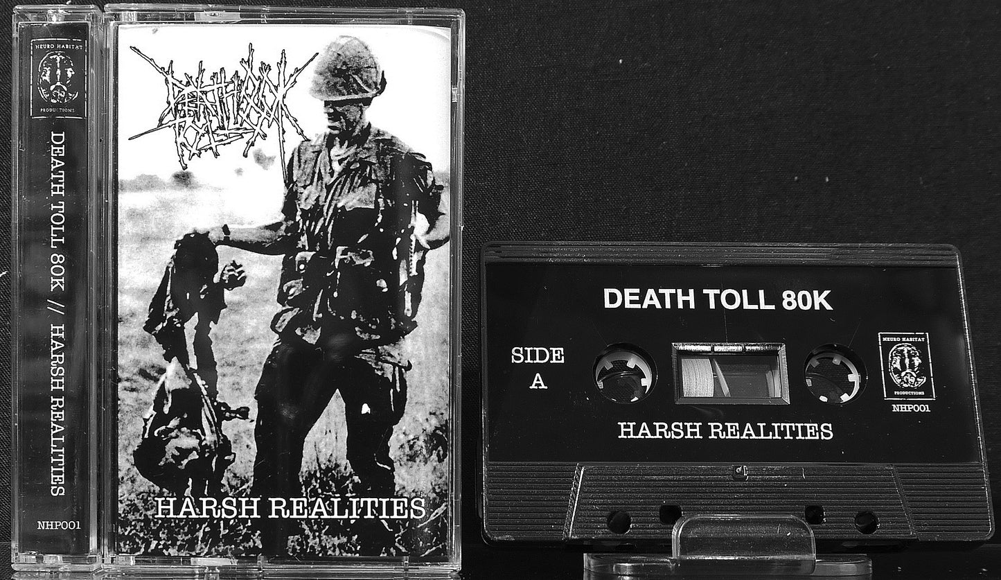 DEATH TOLL 80K - Harsh Realities MC Tape