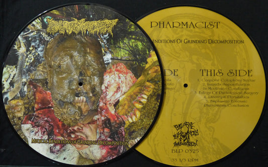 PHARMACIST - Medical Renditions Of Grinding Decomposition 12" Picture