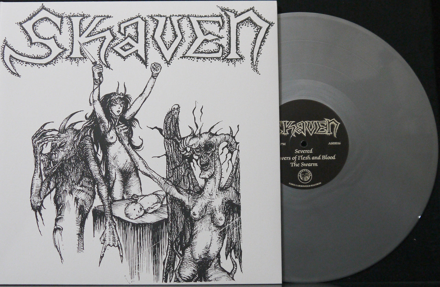 SKAVEN - Flowers of Flesh and Blood 12"S/Sided Etched
