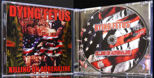 DYING FETUS - Killing On Adrenaline CD