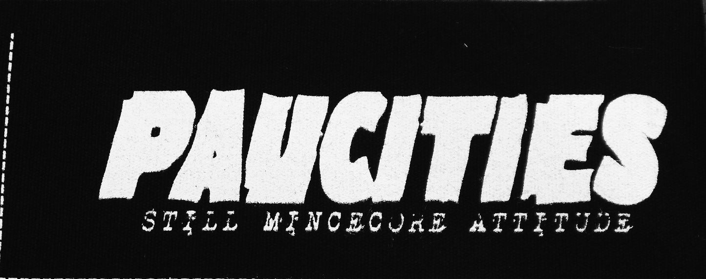 PAUCITIES - Logo Patch