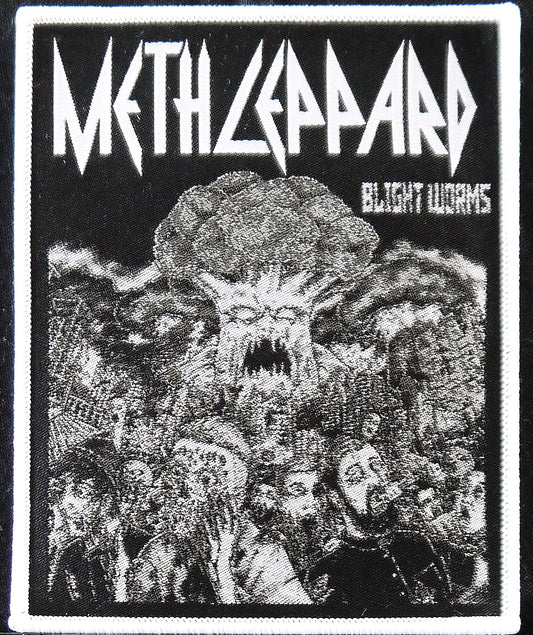 METH LEPPARD/BLIGHT WORMS - Woven Patch