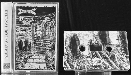 COFFINS / ETERNAL ROT - Split Tape