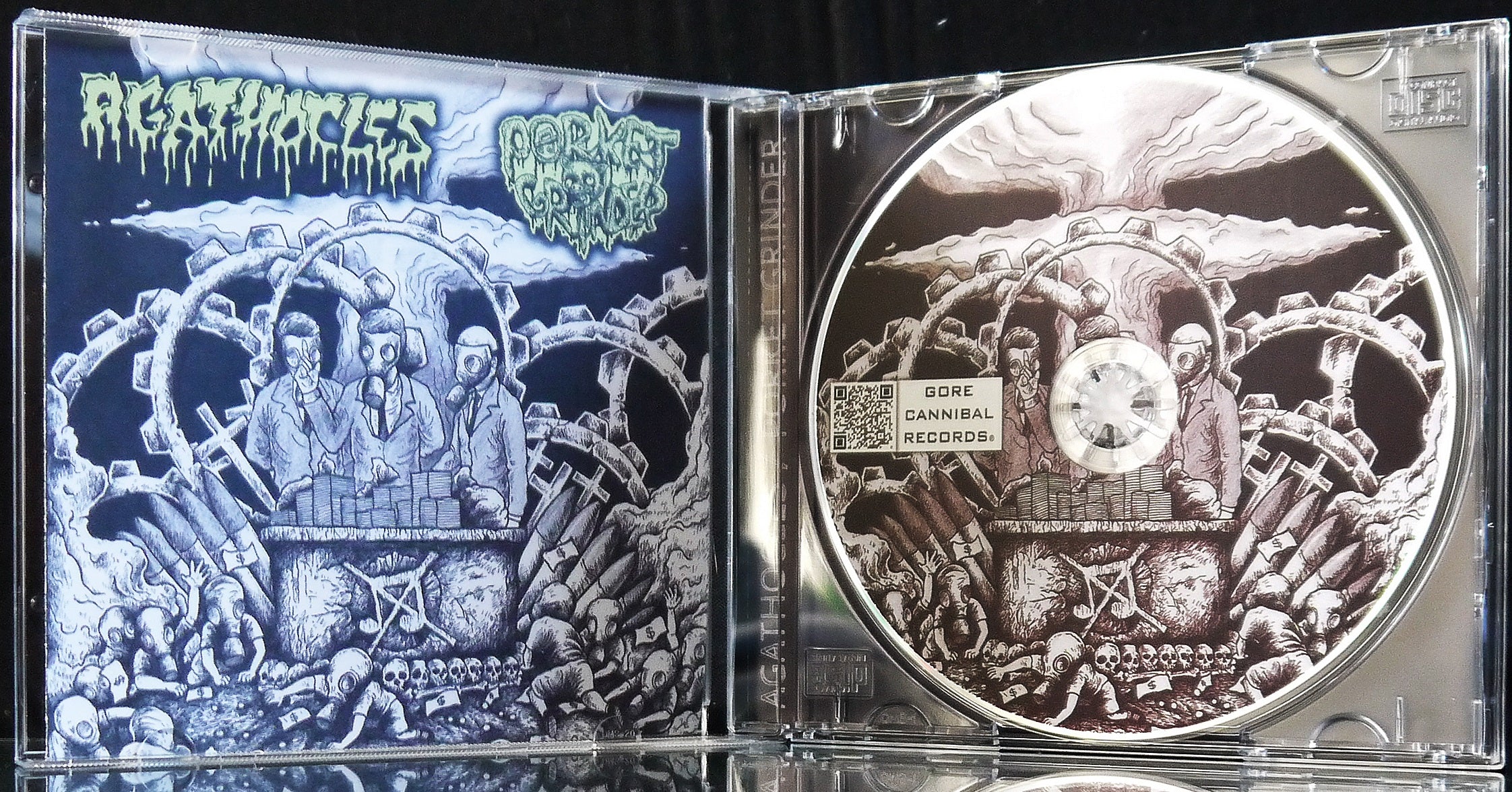 AGATHOCLES / PORKET GRINDER - Split CD – grindfather.prod