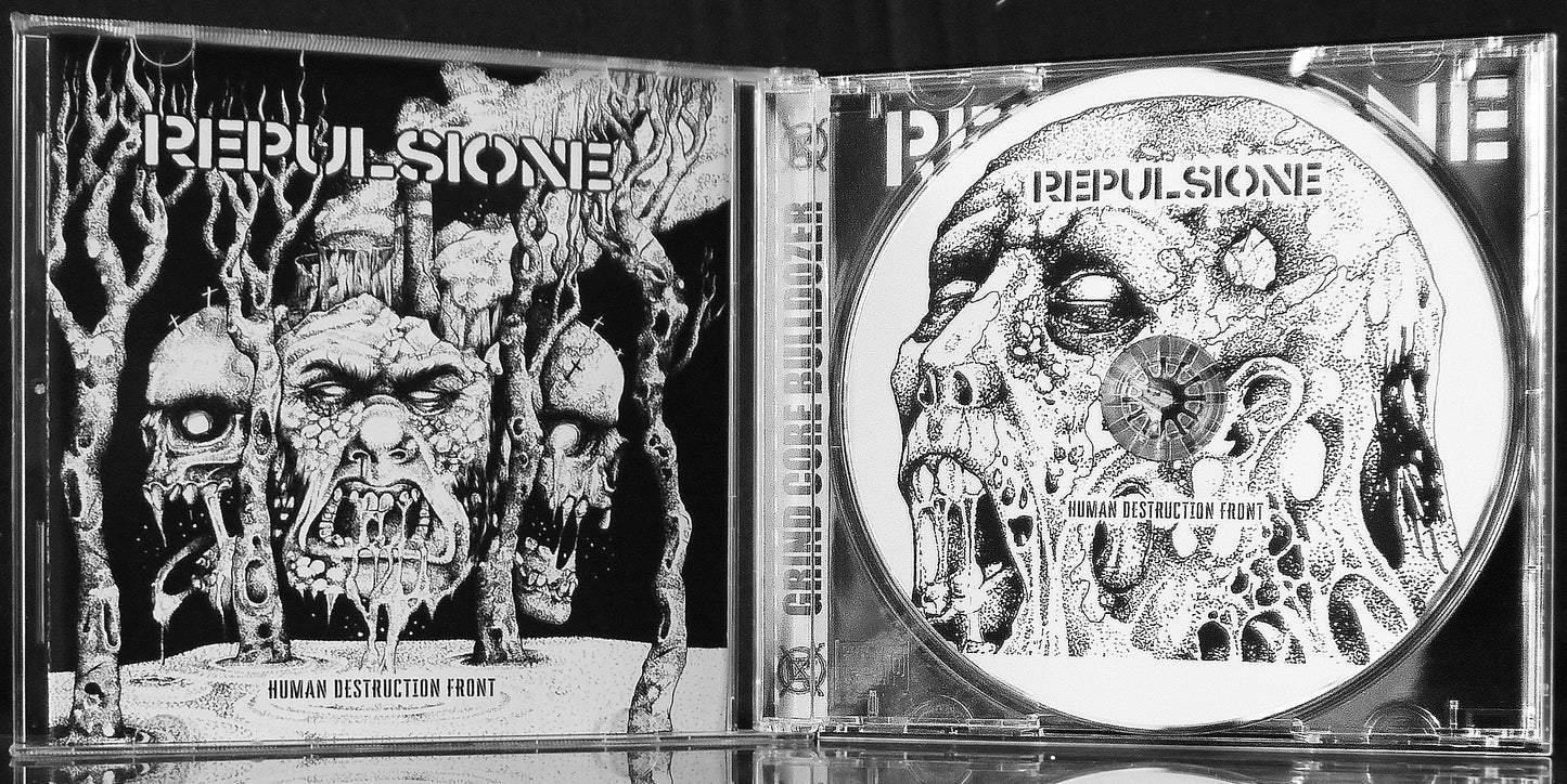 REPULSIONE - Human Destruction Front CD